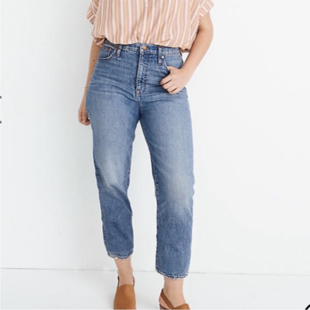 Madewell Classic Straight Jeans in Peralta Wash 31 AA596